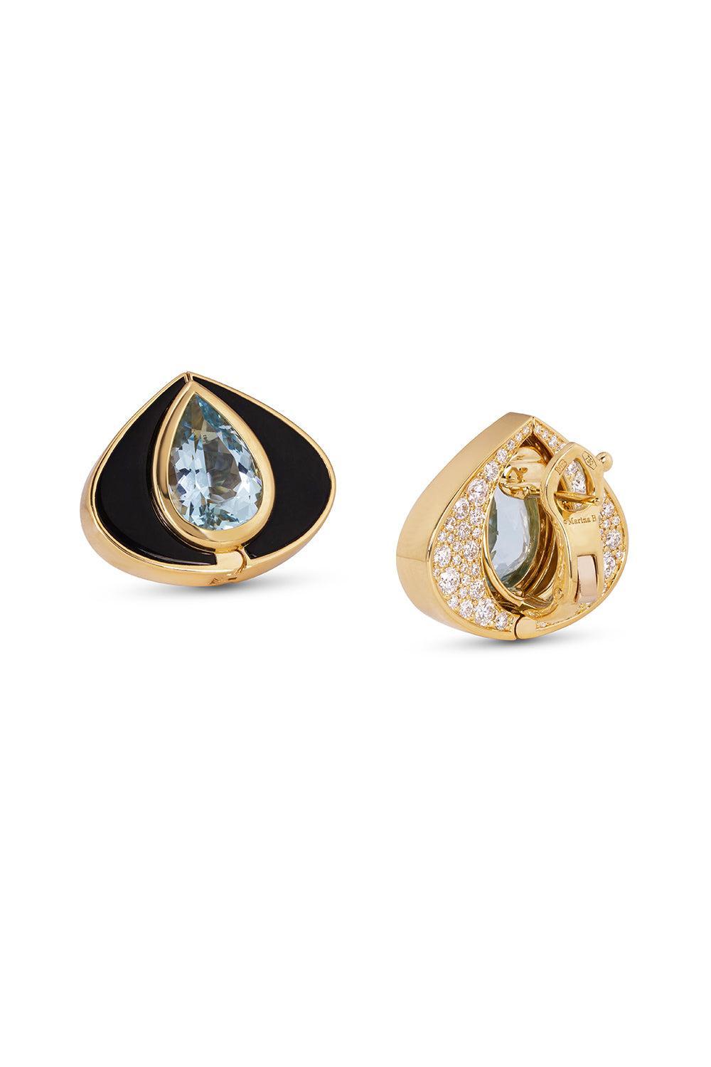 Caty Earrings-YELLOW GOLD-JEWELRYFINE JEWELEARRING-MARINA B