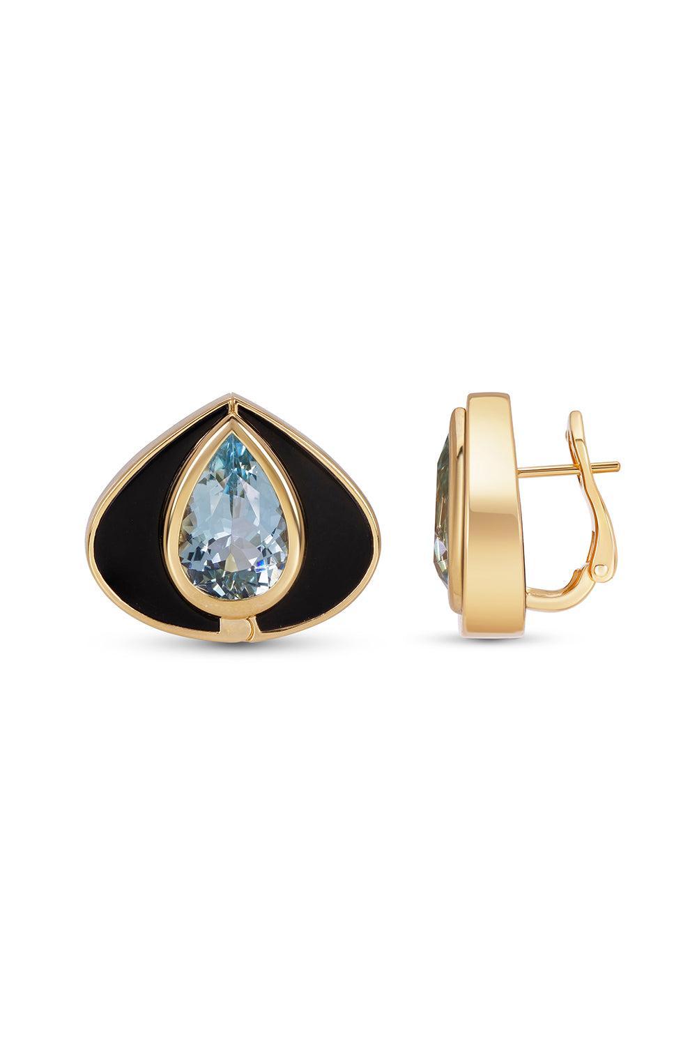 Caty Earrings-YELLOW GOLD-JEWELRYFINE JEWELEARRING-MARINA B