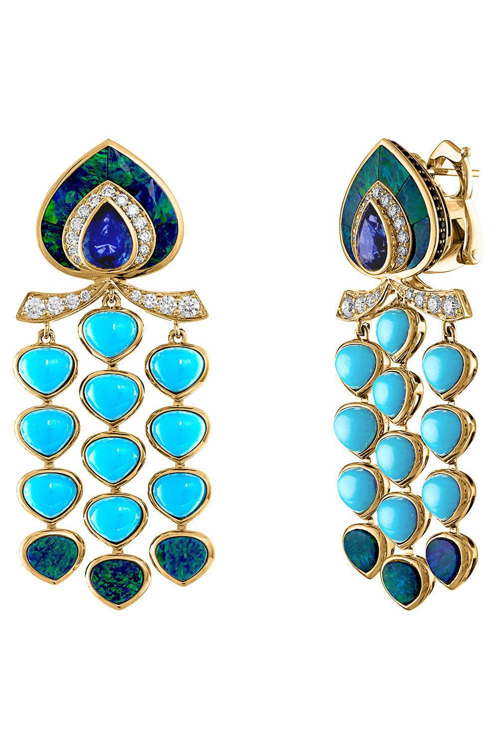Fabiola Earrings-YELLOW GOLD-JEWELRYFINE JEWELEARRING-MARINA B