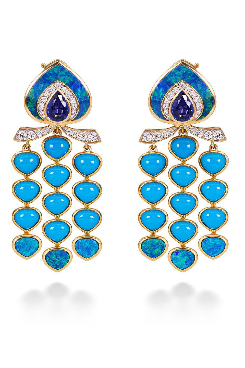 Fabiola Earrings-YELLOW GOLD-JEWELRYFINE JEWELEARRING-MARINA B
