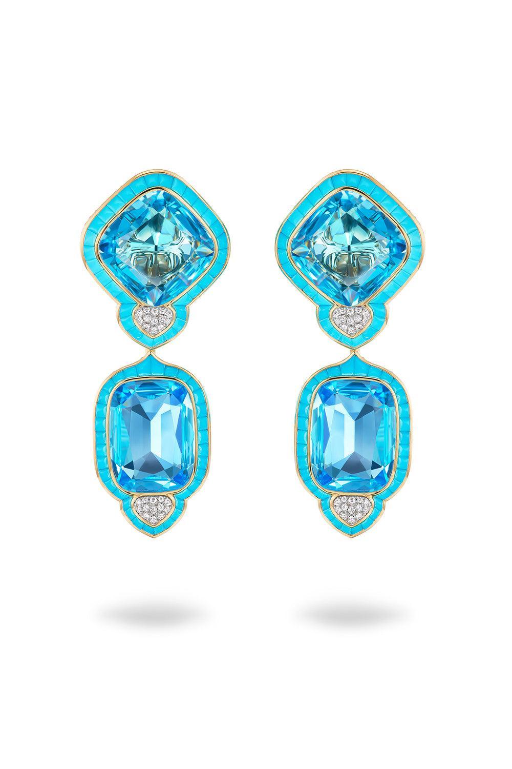 Palatina Earrings-YELLOW GOLD-JEWELRYFINE JEWELEARRING-MARINA B