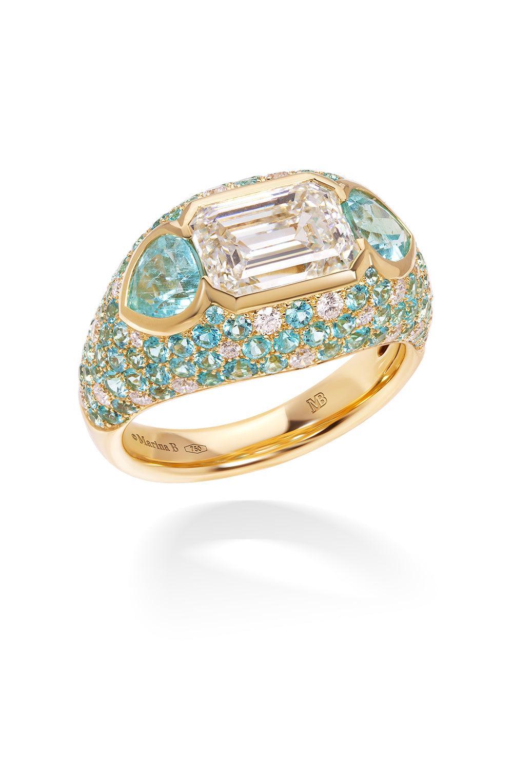 Albina Ring-YELLOW GOLD-6.5-JEWELRYFINE JEWELRING-MARINA B