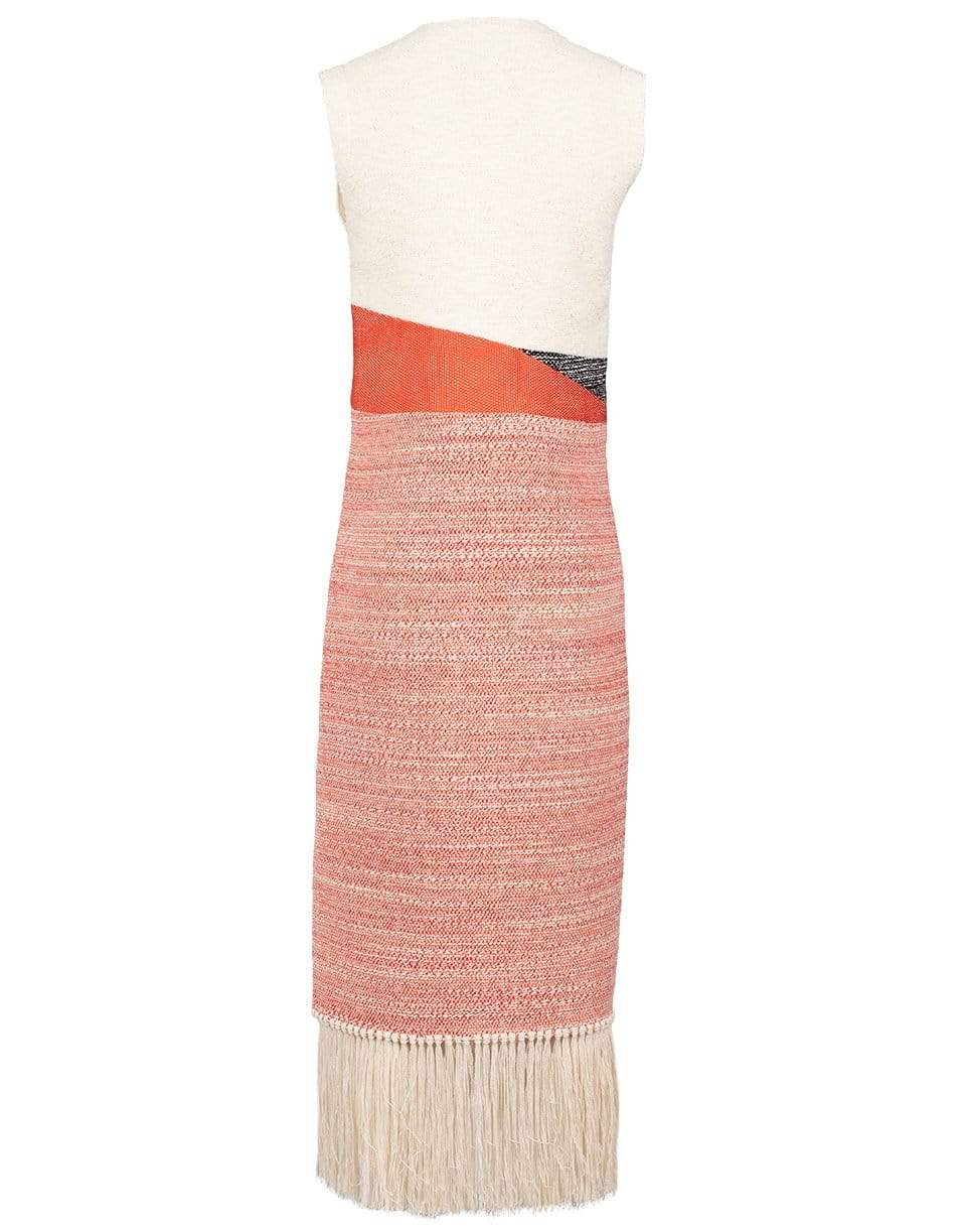 MARINA MOSCONE-Sleeveless Sheath Dress-