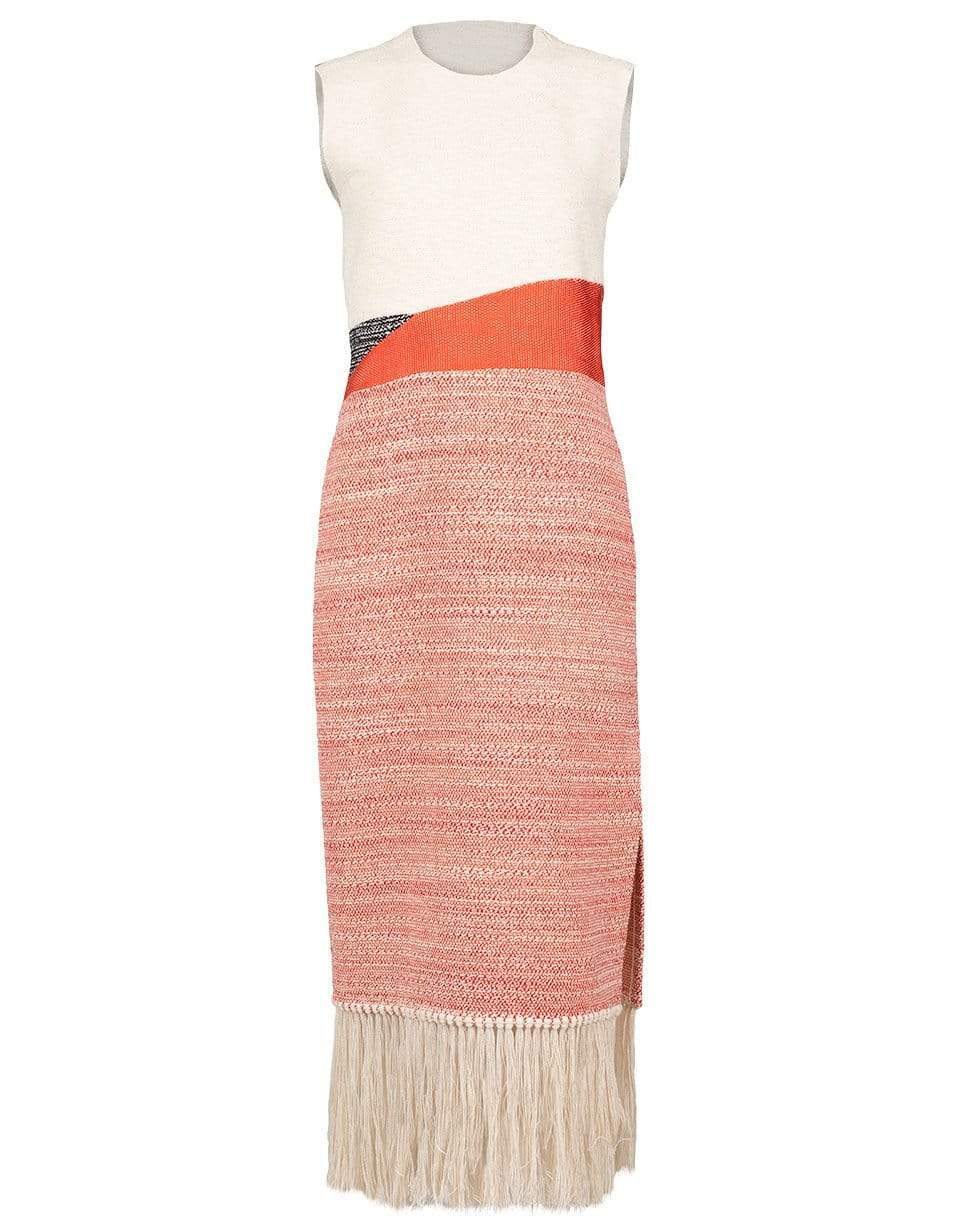 MARINA MOSCONE-Sleeveless Sheath Dress-