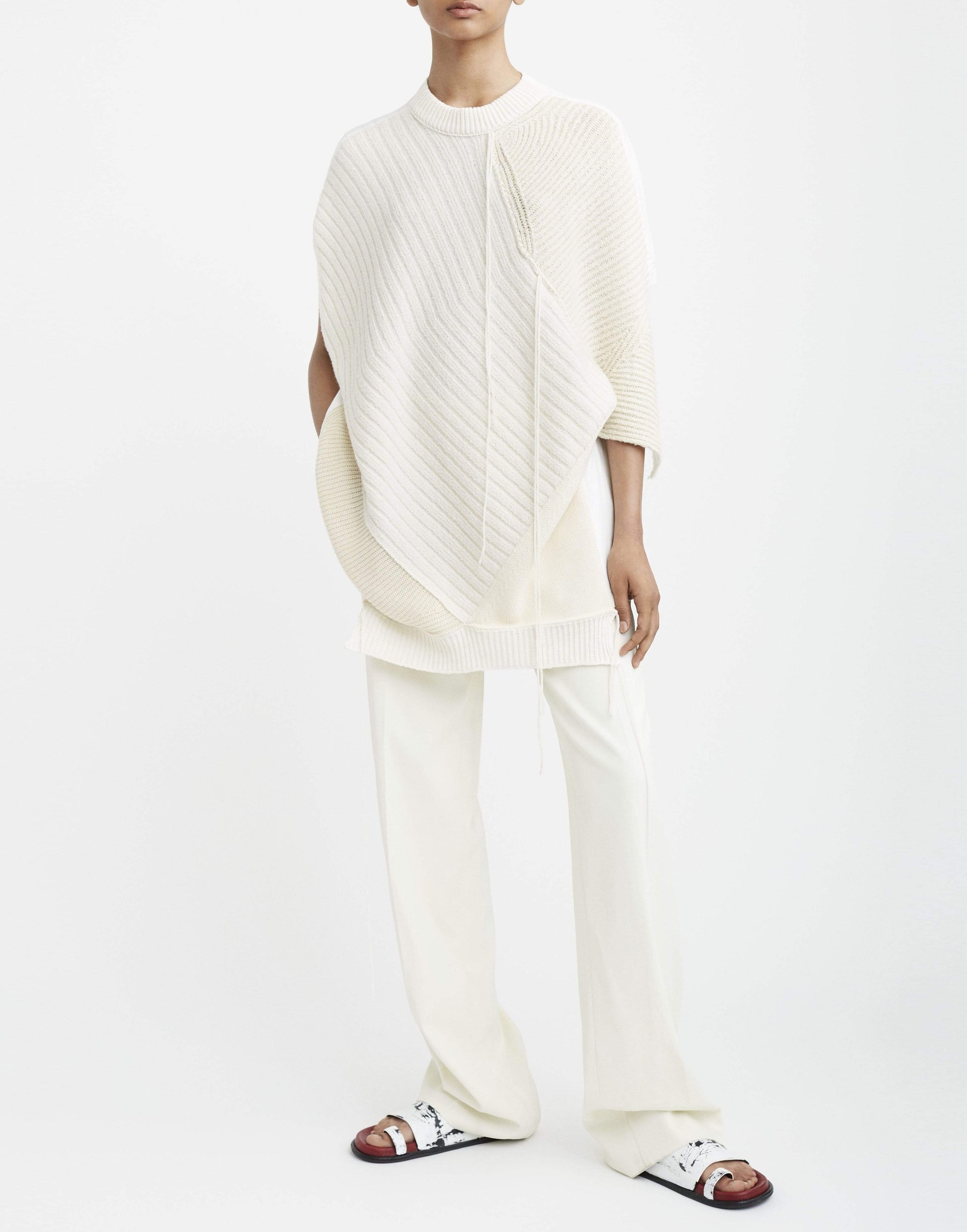 MARINA MOSCONE-Patchwork Pullover-
