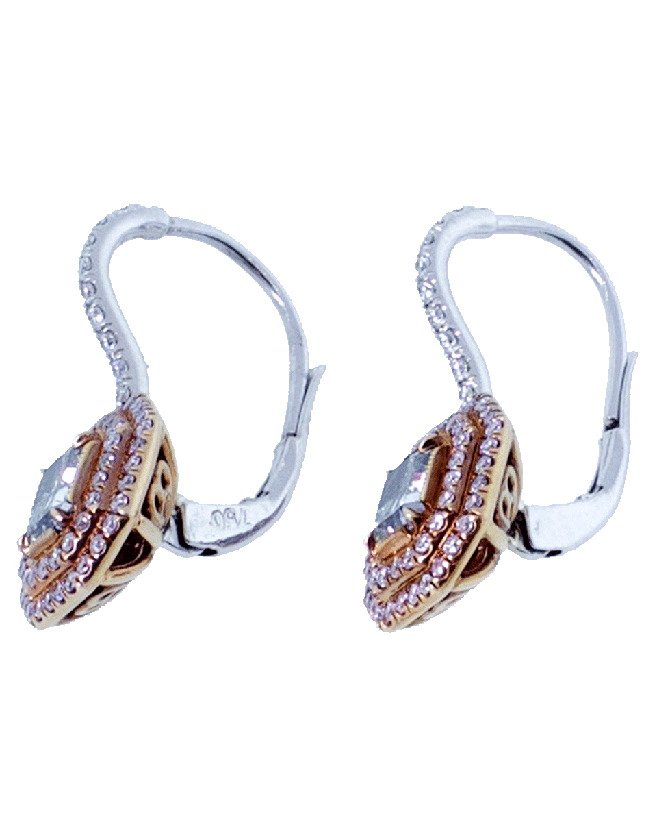 MARISSA DIAMONDS-Fancy Diamond Earrings-ROSE GOLD