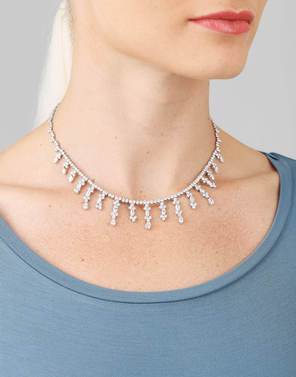 MARISSA DIAMONDS-Diamond Neckalce-PLATINUM