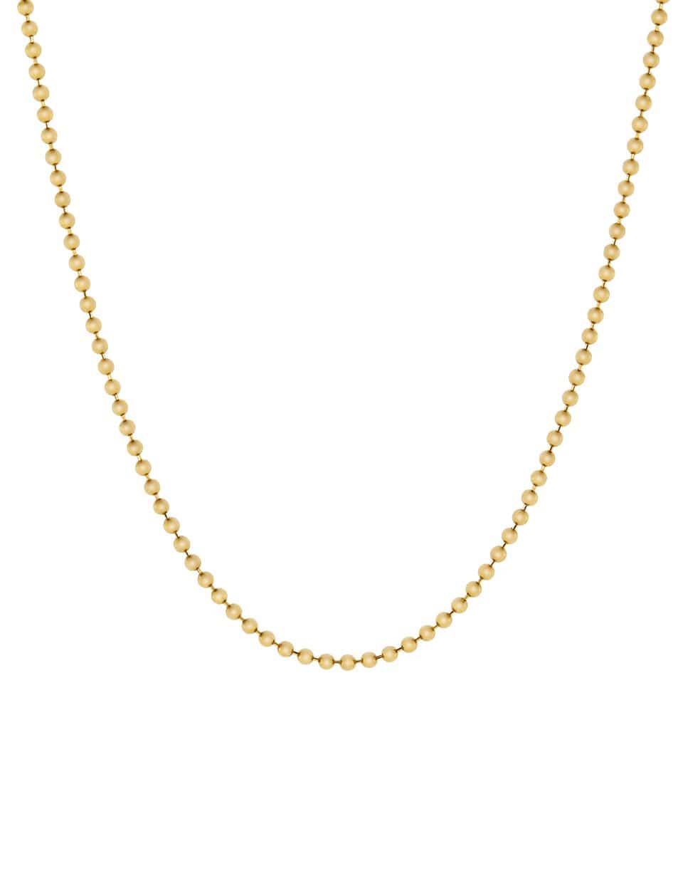 MARISSA DIAMONDS-18 Inch 1.5MM Yellow Gold Pallina Chain-YELLOW GOLD