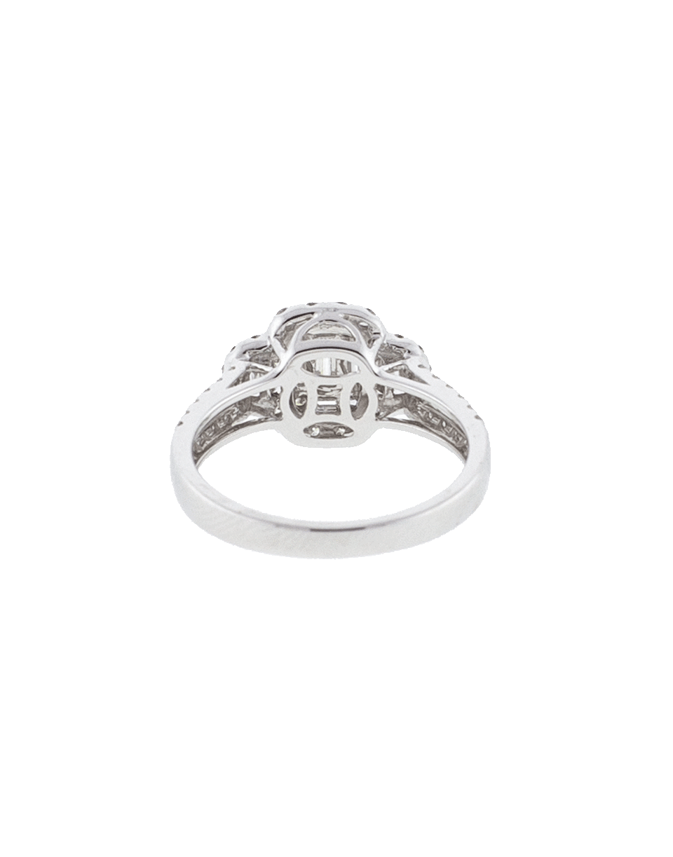 MARISSA DIAMONDS-Tapered Diamond Baguette Ring-WHITE GOLD