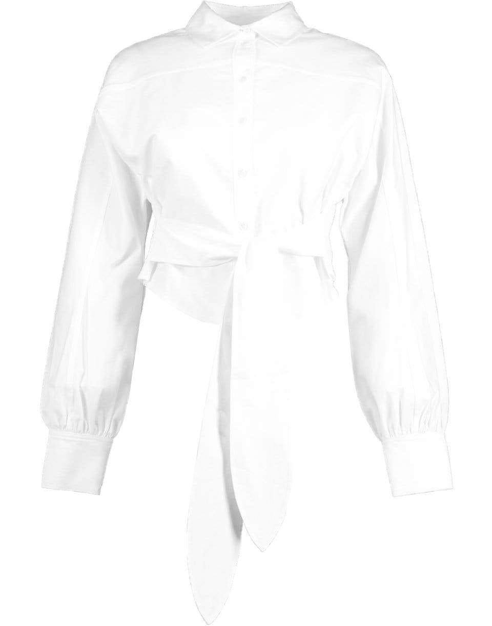 MARISSA WEBB-Emmerson Oxford Shirt-WHITE