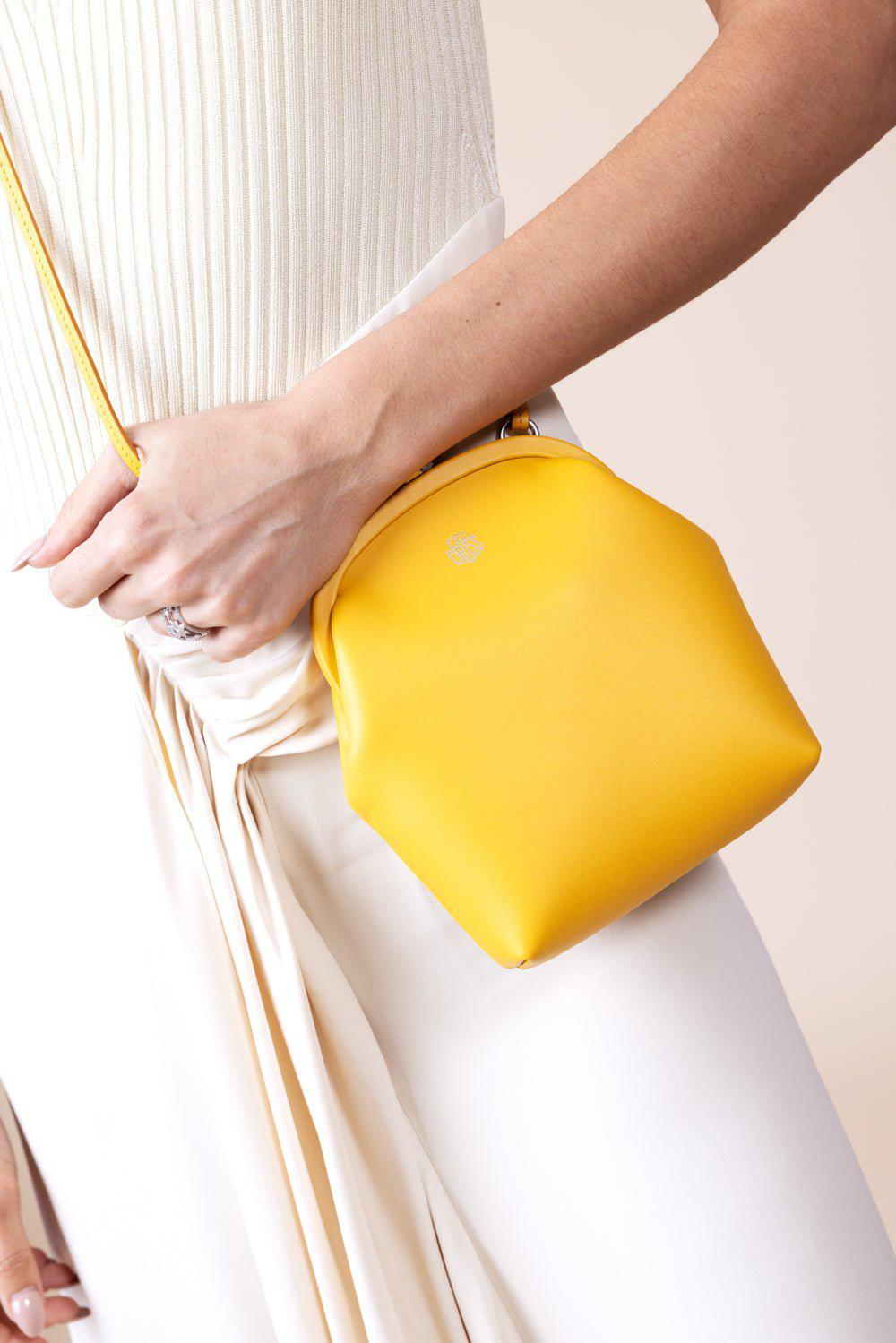 MARK CROSS-Frame Crossbody - Honey-HONEY