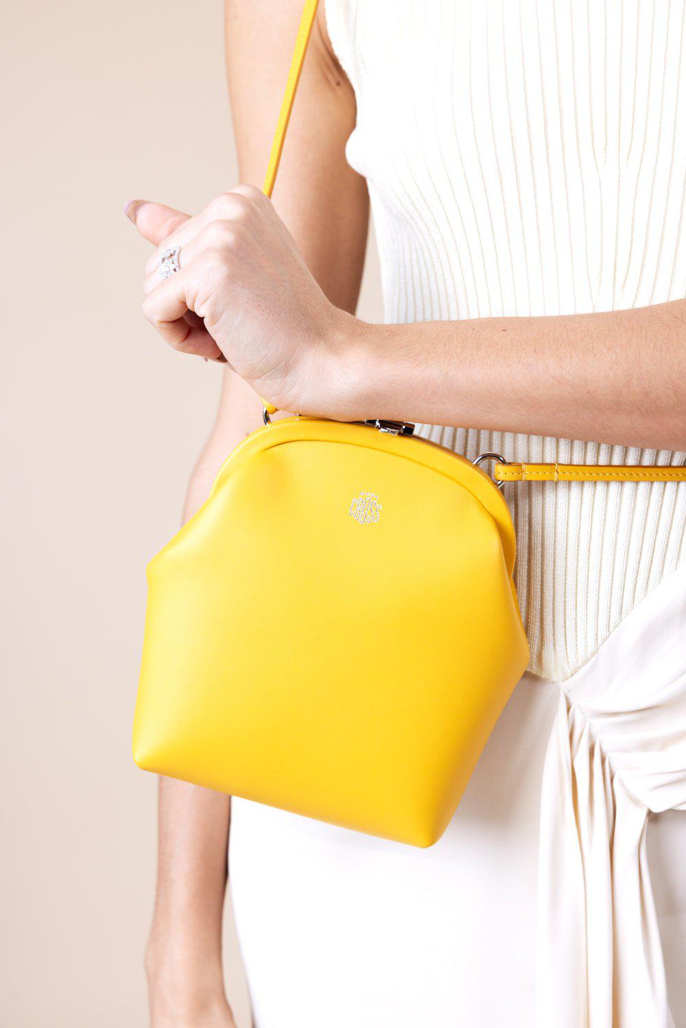 MARK CROSS-Frame Crossbody - Honey-HONEY
