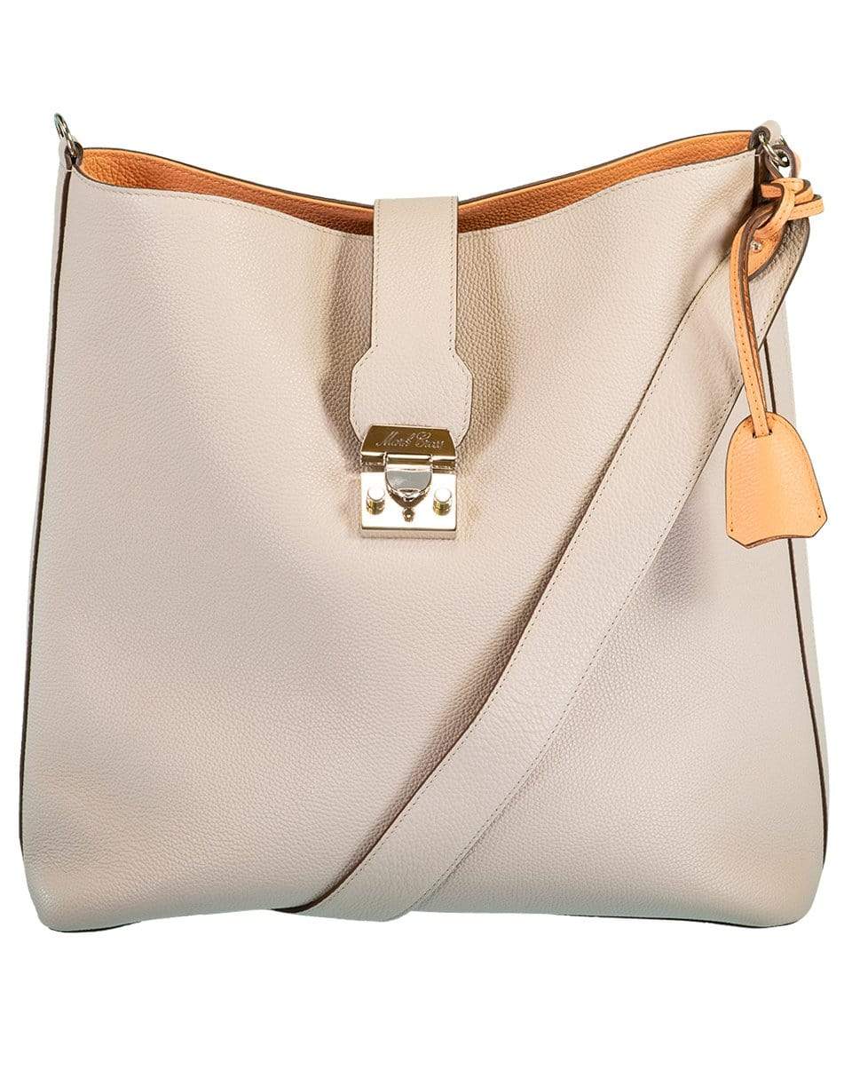 MARK CROSS-Taupe Murphy Hobo Bag-TAUPE