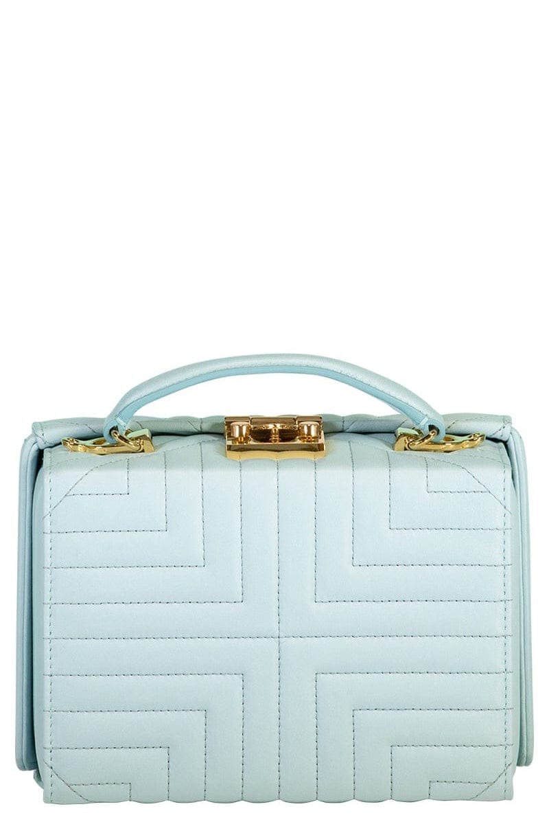MARK CROSS-Grace Small Box Bag - Blue Surf-BLUSURF