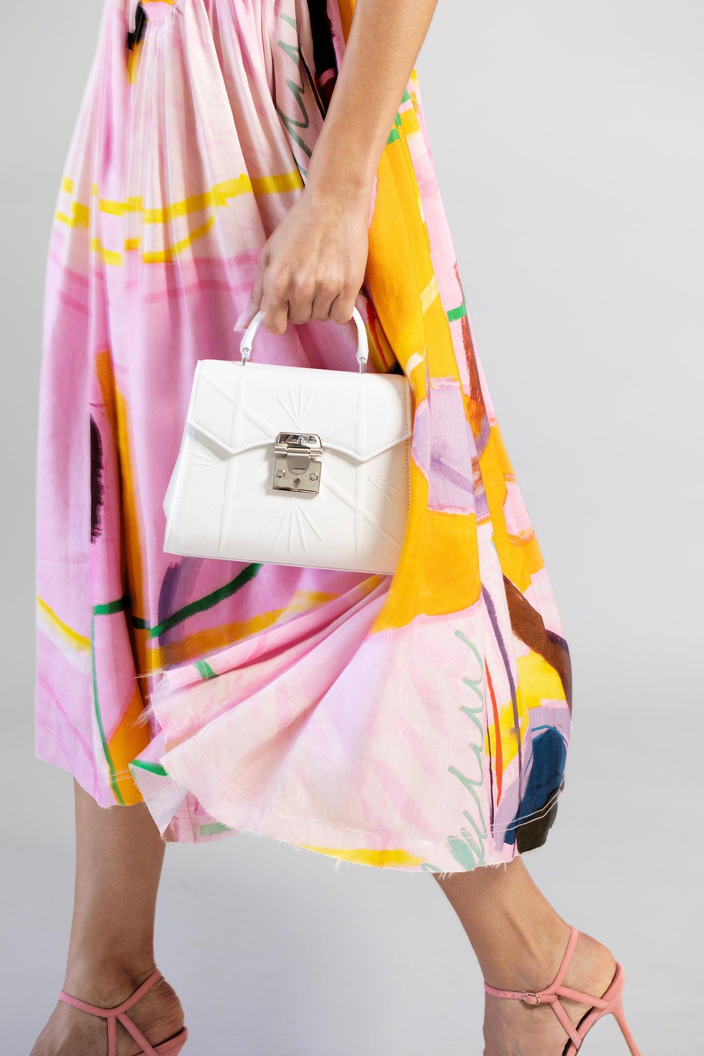 MARK CROSS-Madeline 21 Bag-BRT WHT