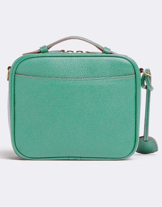 MARK CROSS-Madison Mini Leather Crossbody Bag - Celadon-CELEDON