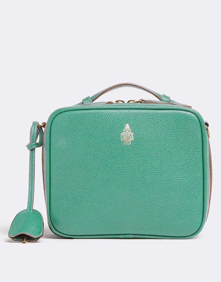 MARK CROSS-Madison Mini Leather Crossbody Bag - Celadon-CELEDON