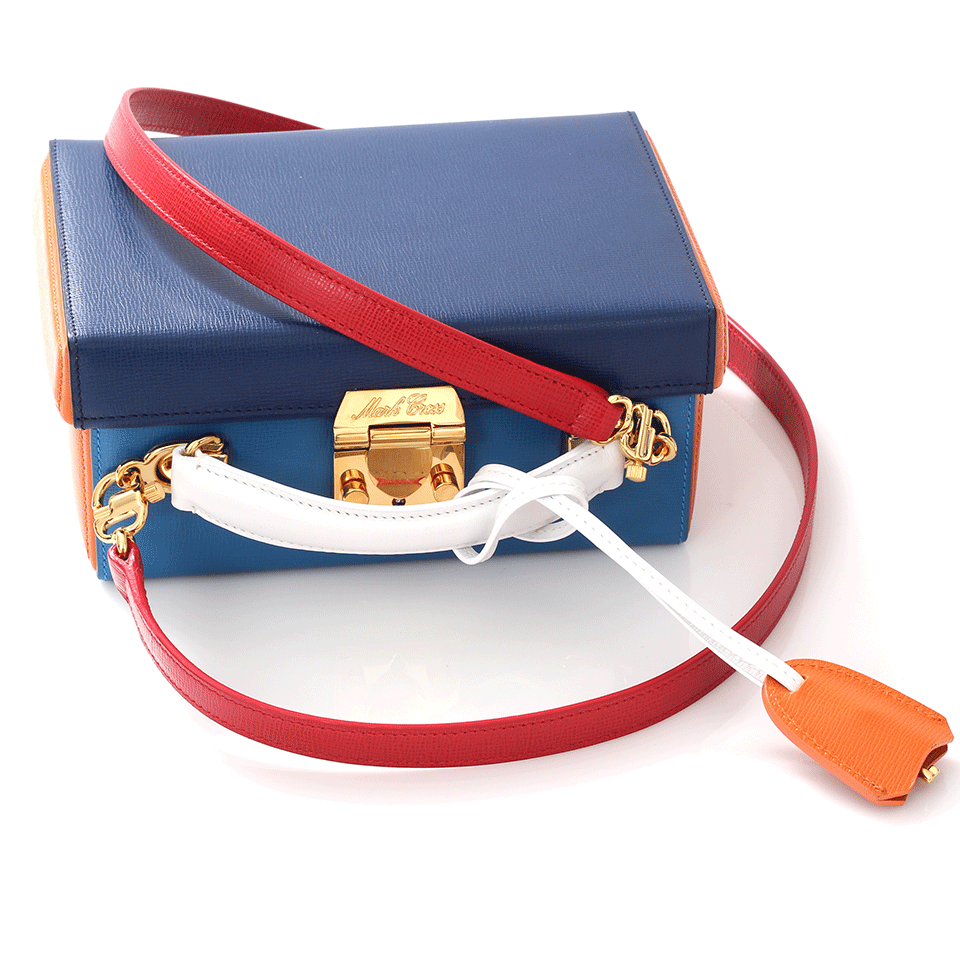 MARK CROSS-Grace Small Box-NAVY/SKY