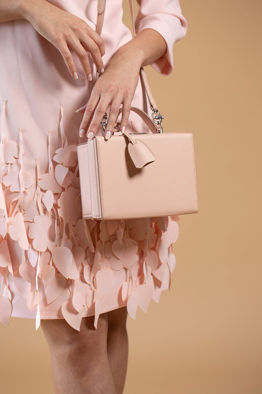 MARK CROSS-Grace Small Box Bag - Rose Pink-ROSE PINK