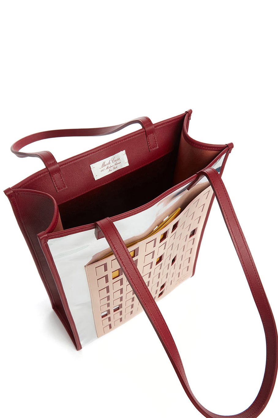MARK CROSS-Building Tote - Mirror-MIRROR/BLACK