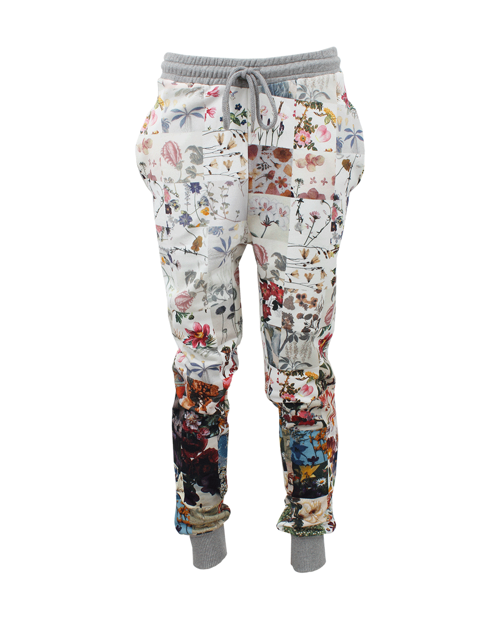 MARKUS LUPFER-Floral Patchwork Joggers-