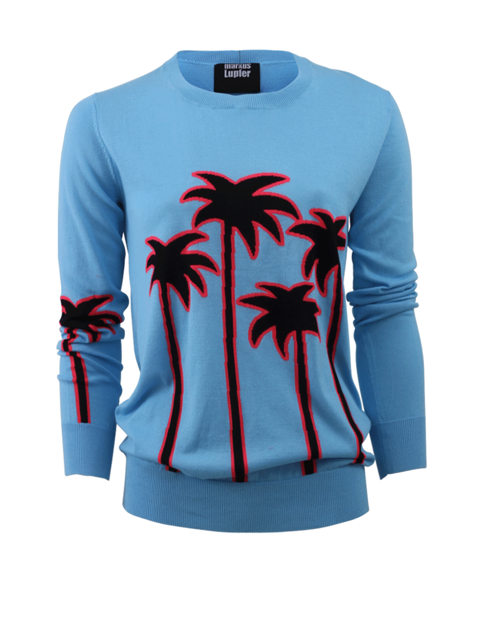MARKUS LUPFER-Sunset Boulevard Palm Tree Jumper-