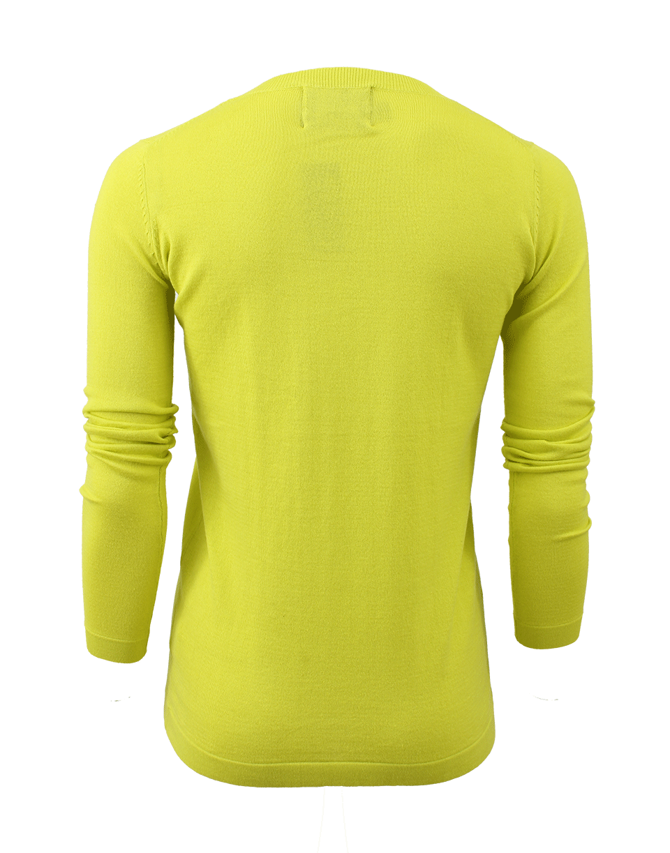 MARKUS LUPFER-Emma Sequin Apple Sweater-