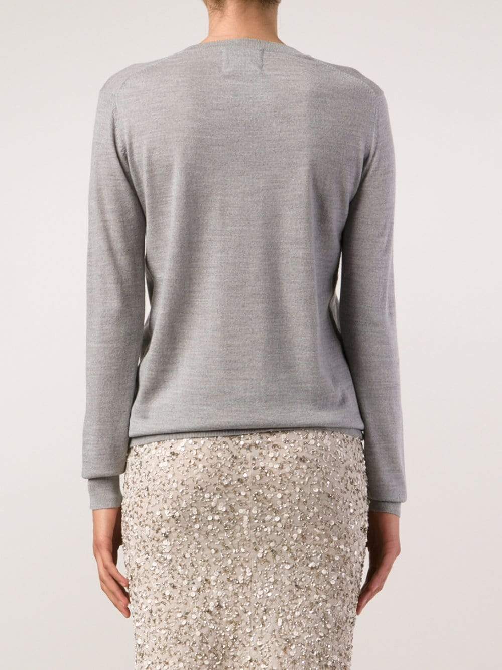 MARKUS LUPFER-Sequin Seahorse Jumper-