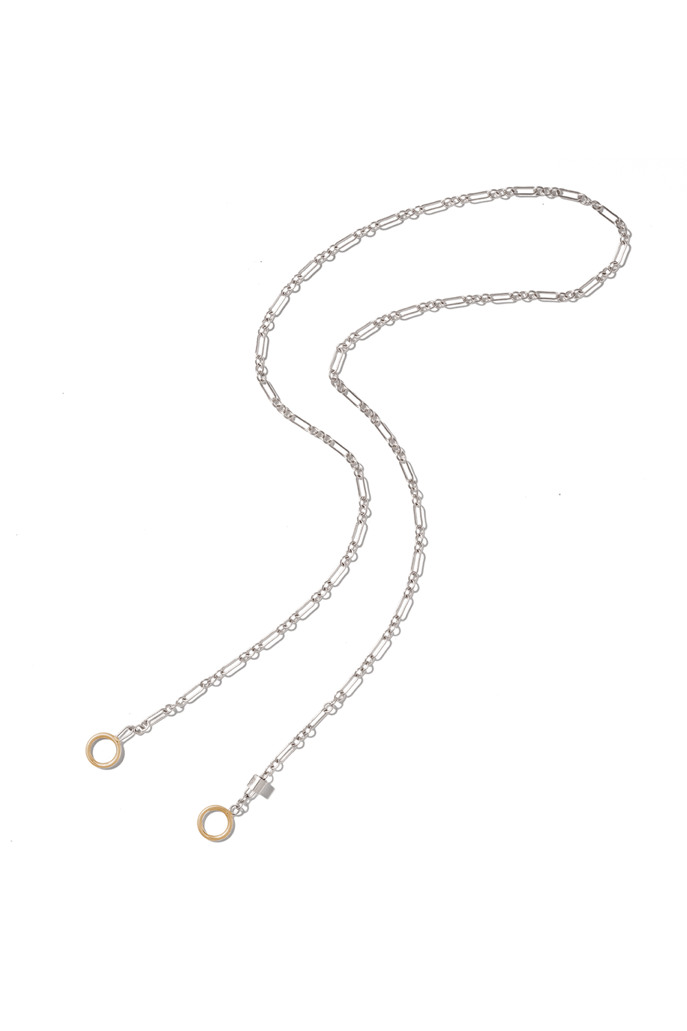 MARLA AARON-An Old World Chain Necklace - Silver-