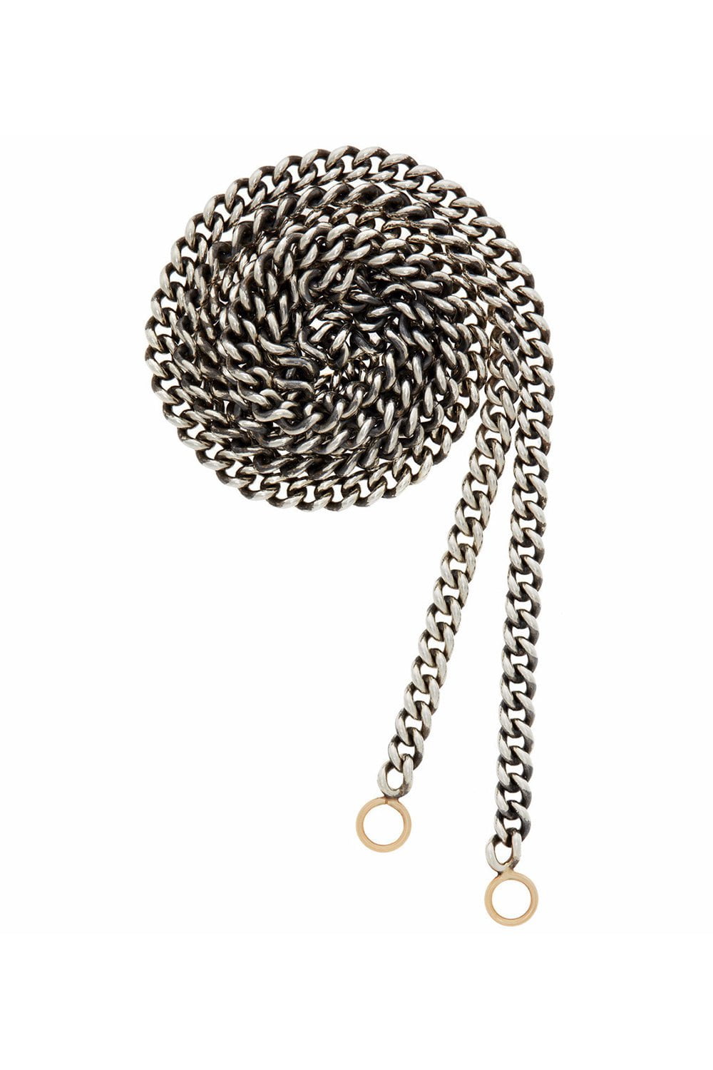 MARLA AARON-Heavy Curb Chain-SILVER