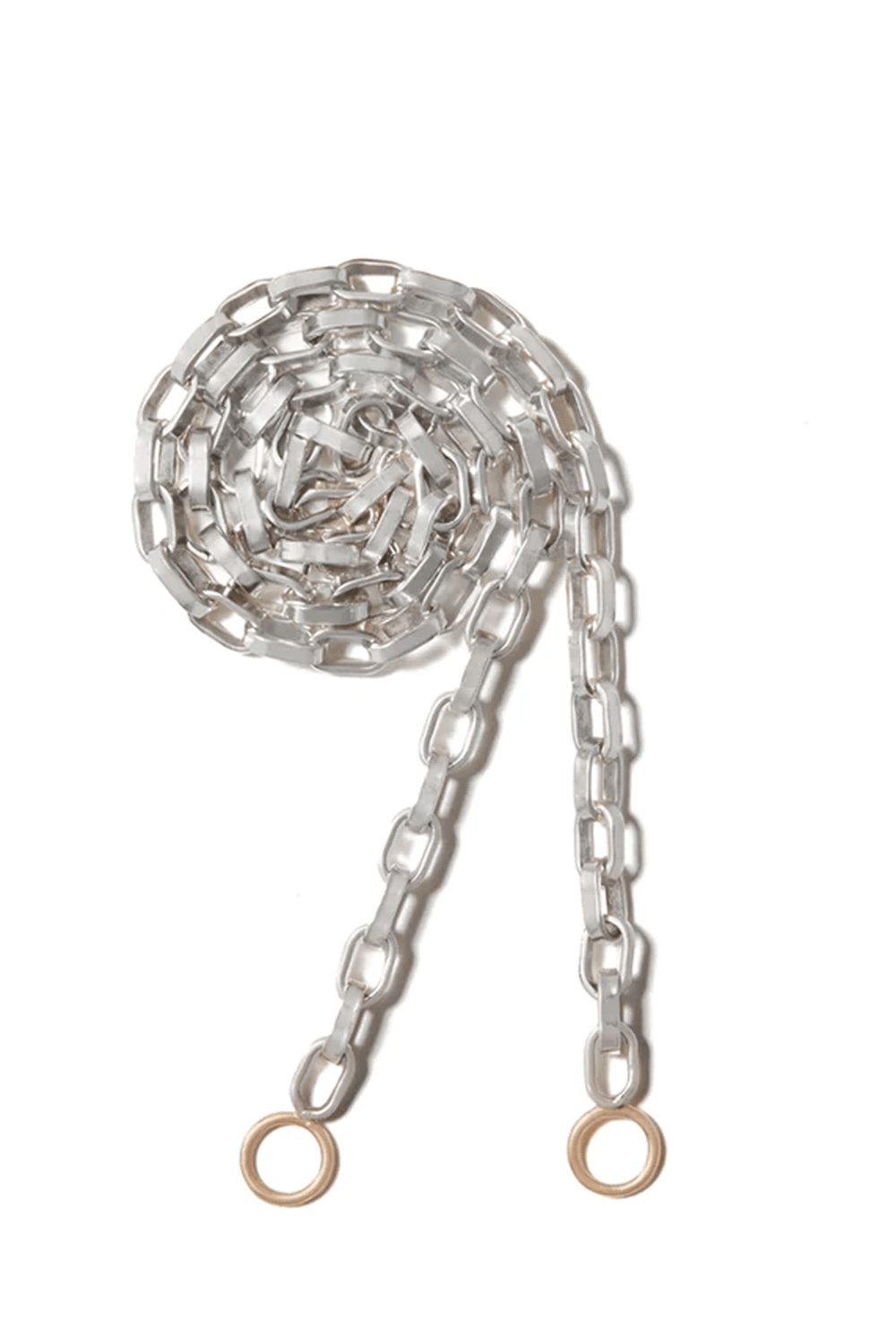 MARLA AARON-Polished Biker Chain - 19in-SILVER