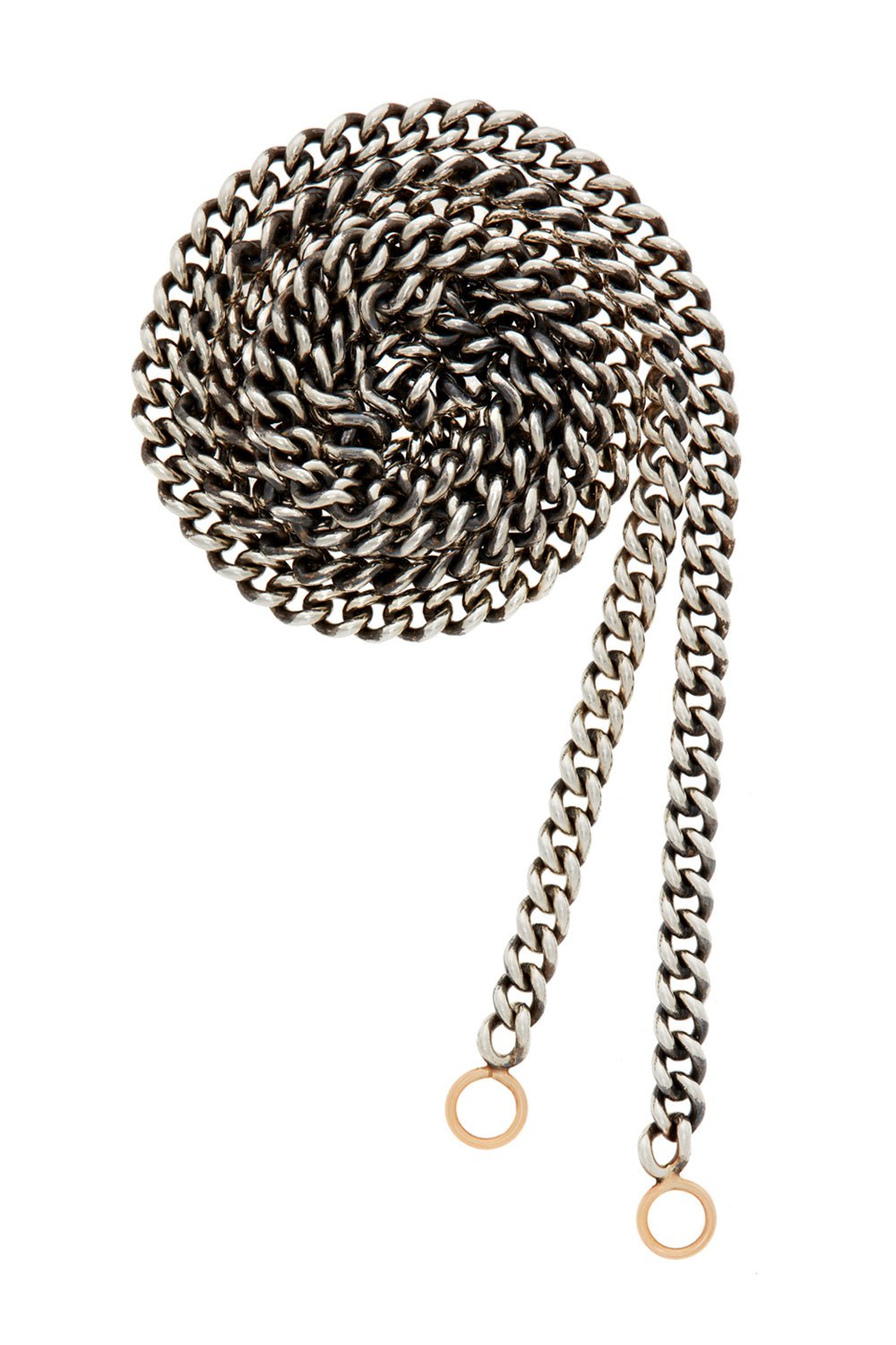 MARLA AARON-Heavy Curb Chain-SILVER