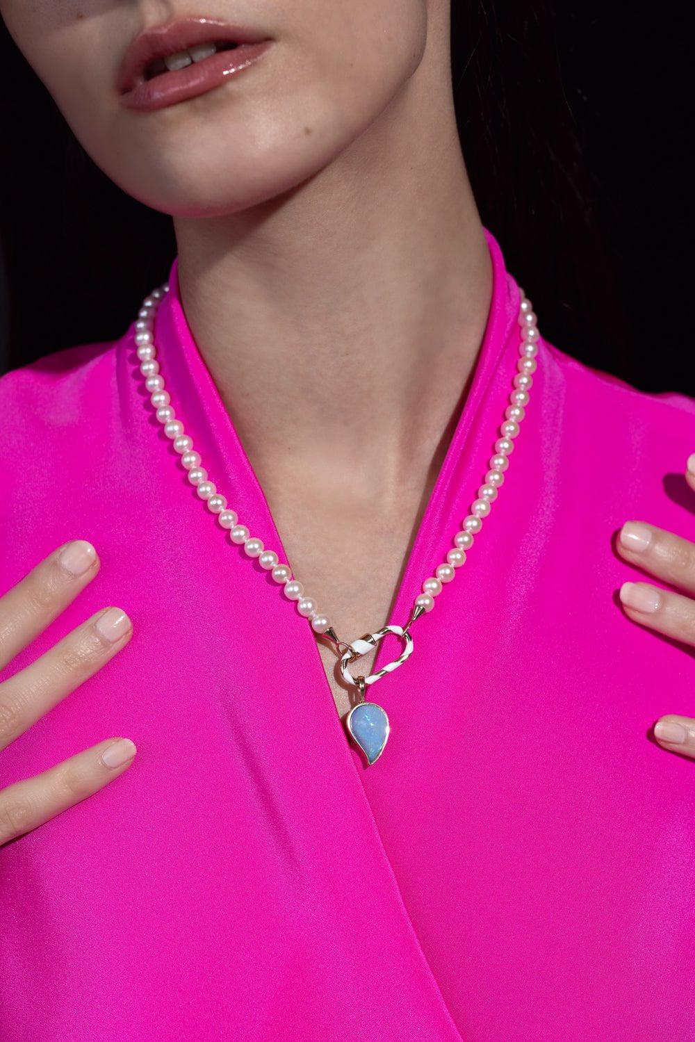 MARLA AARON-Akoya Pearl Necklace-
