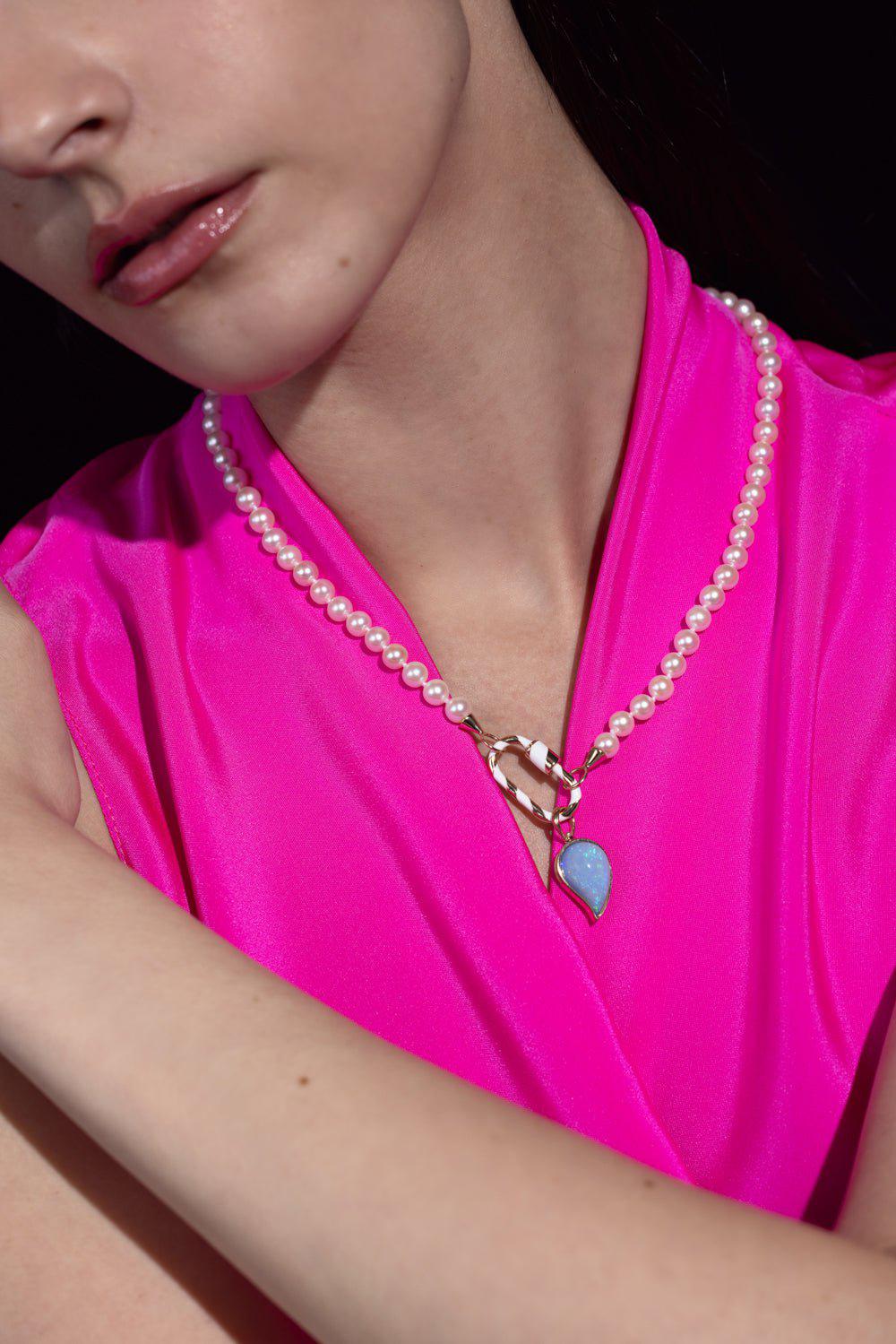 MARLA AARON-Akoya Pearl Necklace-