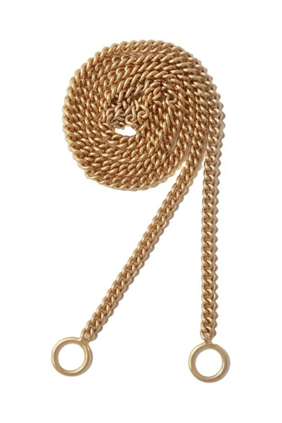 MARLA AARON-Not So Heavy Curb Chain - 18in-YELLOW GOLD