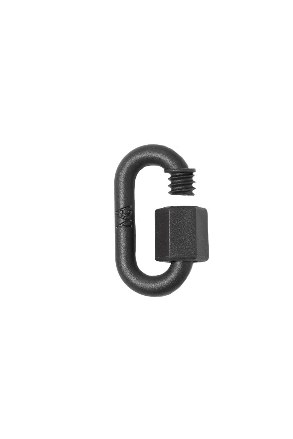 Rubber Chubby Medium Lock - Black-BLACK-JEWELRYFINE JEWELPENDANT-MARLA AARON
