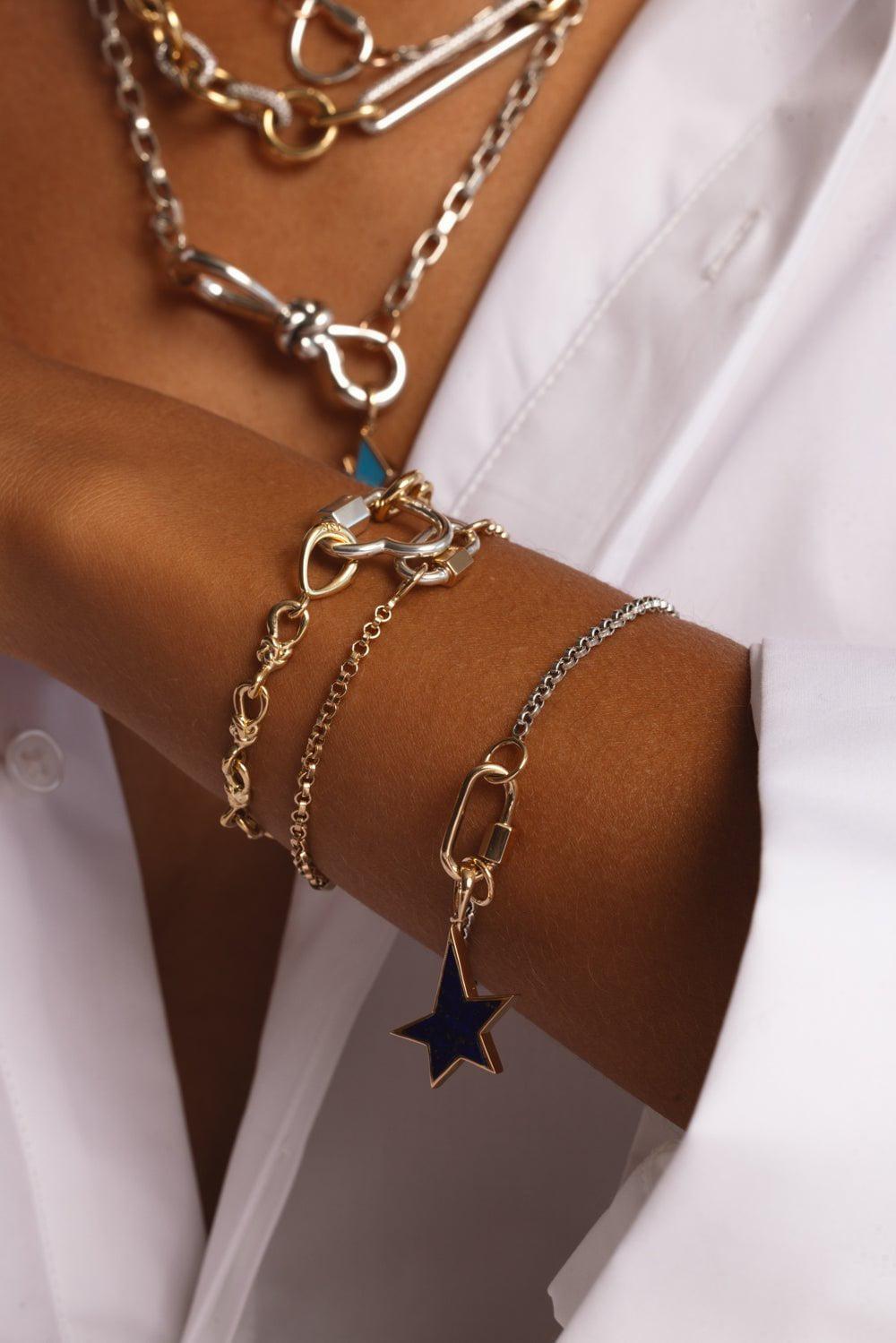 MARLA AARON-Heart Lock-SILVER