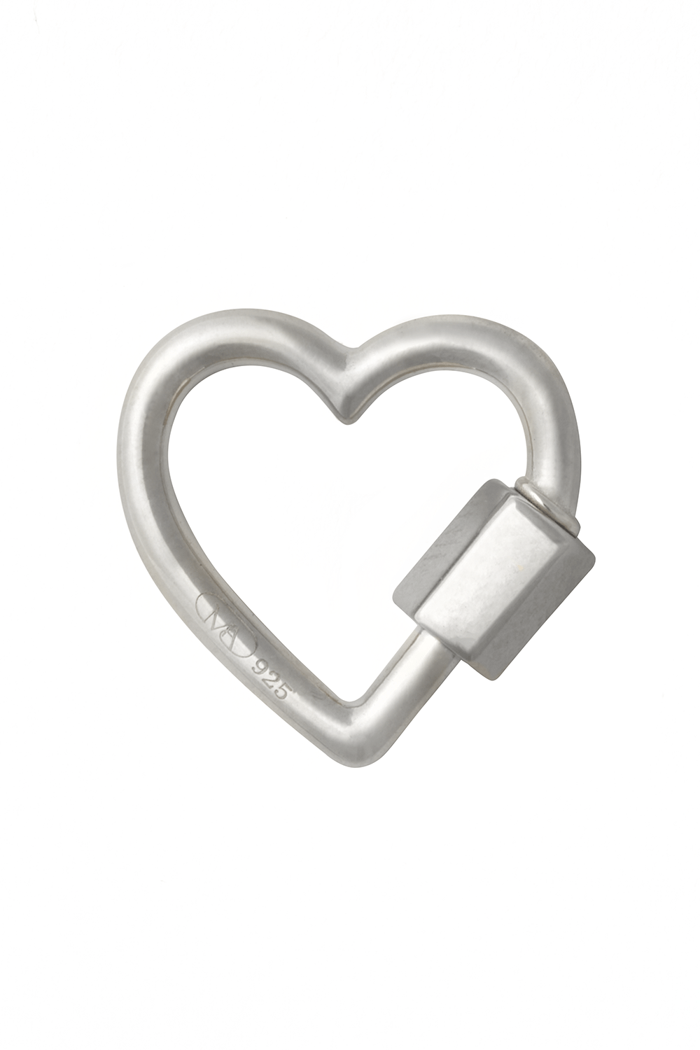MARLA AARON-Heart Lock-SILVER