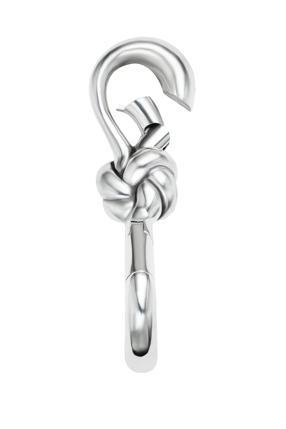 MARLA AARON-True Lover's Knot Lock-SILVER