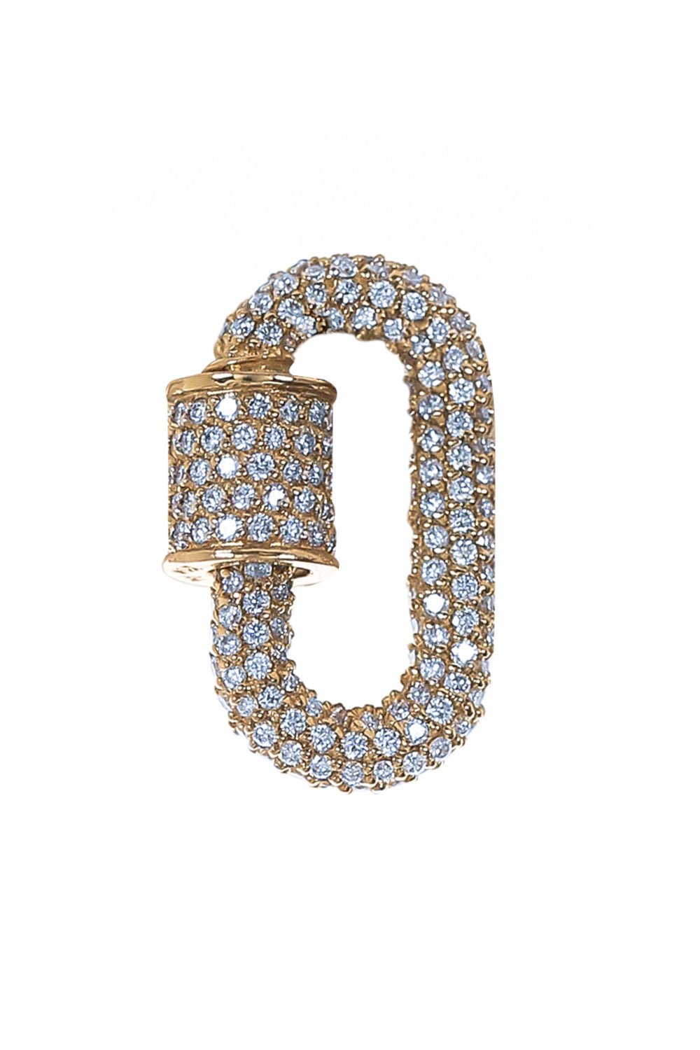 MARLA AARON-Allstone Chubby Diamond Babylock-YELLOW GOLD