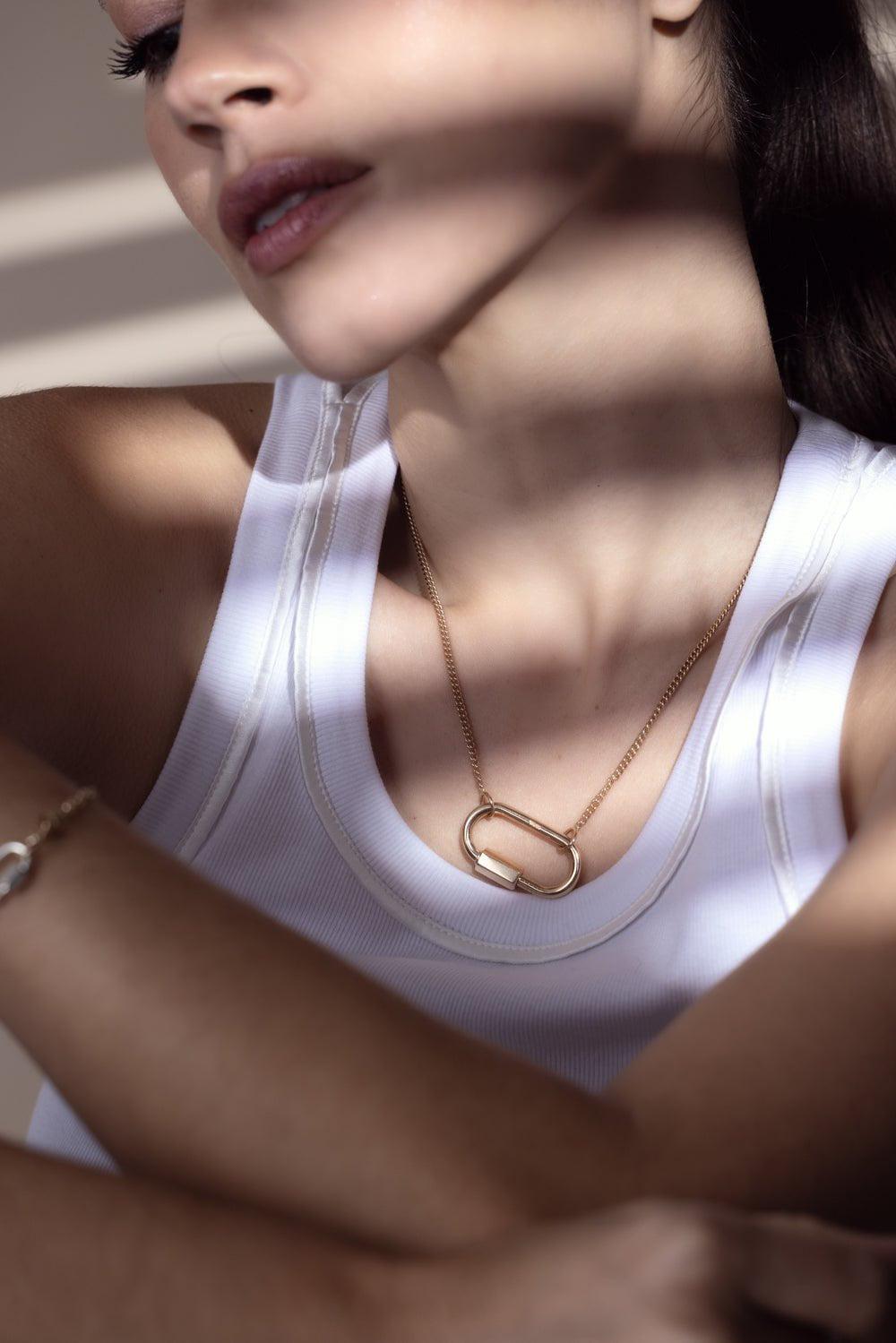 MARLA AARON-Regular Lock-YELLOW GOLD