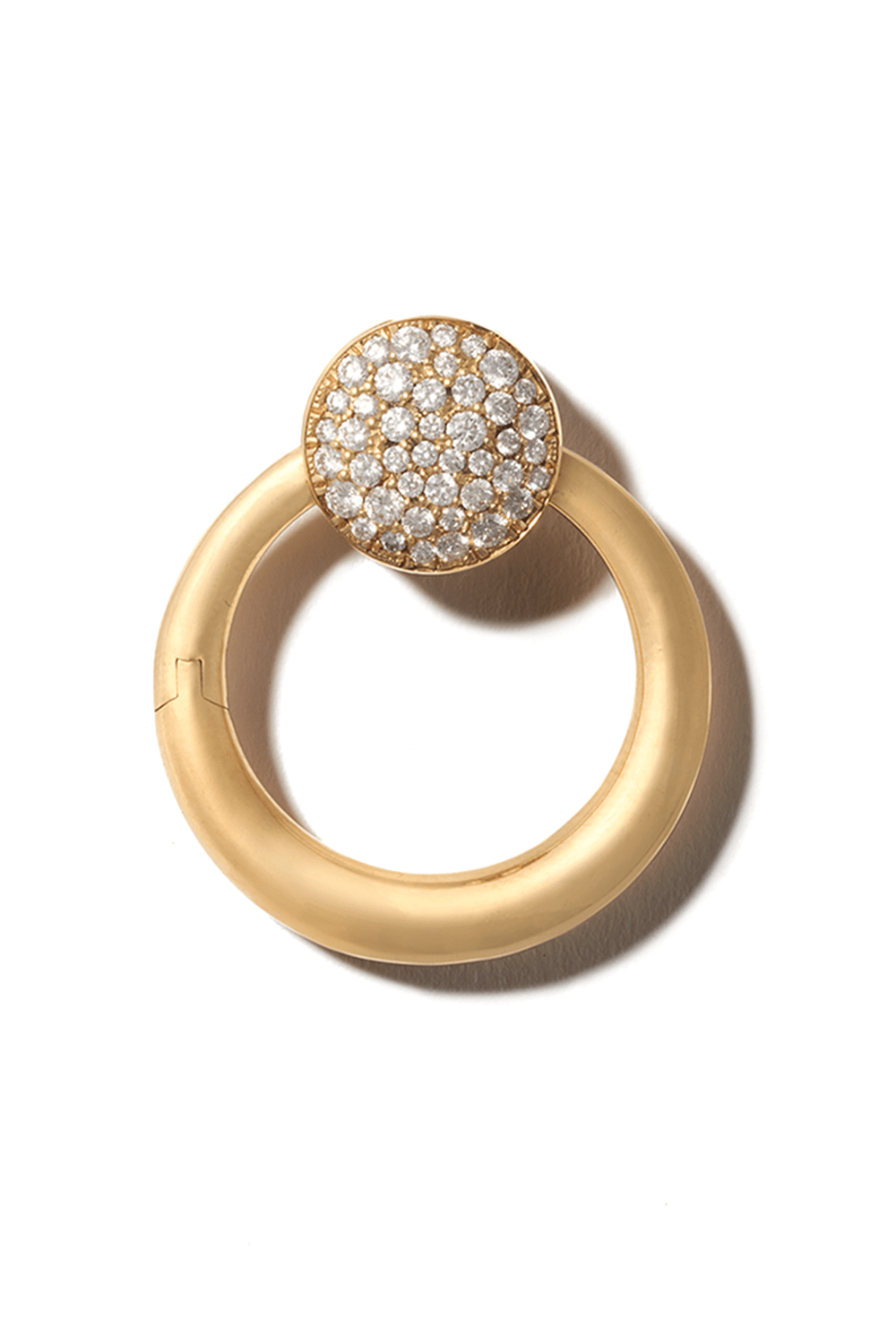 MARLA AARON-Stoned Musgrave Lock-YELLOW GOLD