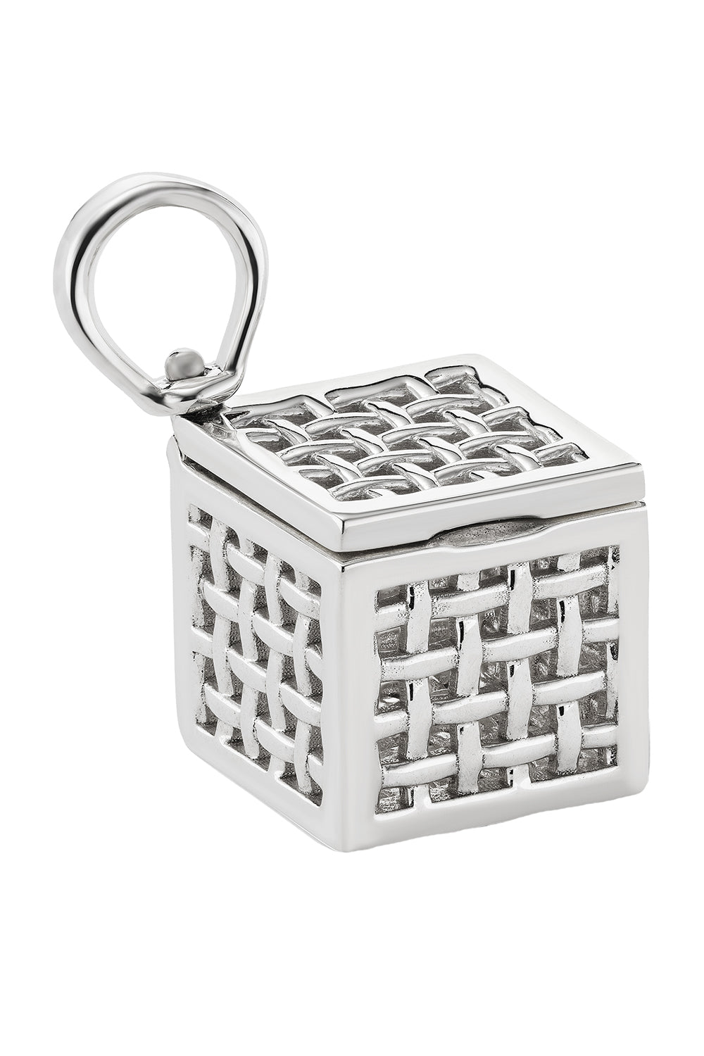 The All Screen Box - Silver-SILVER-JEWELRYFINE JEWELPENDANT-MARLA AARON