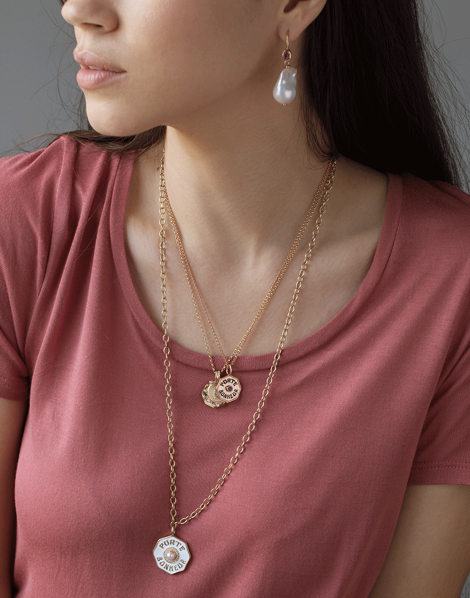 MARLO LAZ-18 Inch 1.8 Rolo Chain - Rose Gold-ROSE GOLD