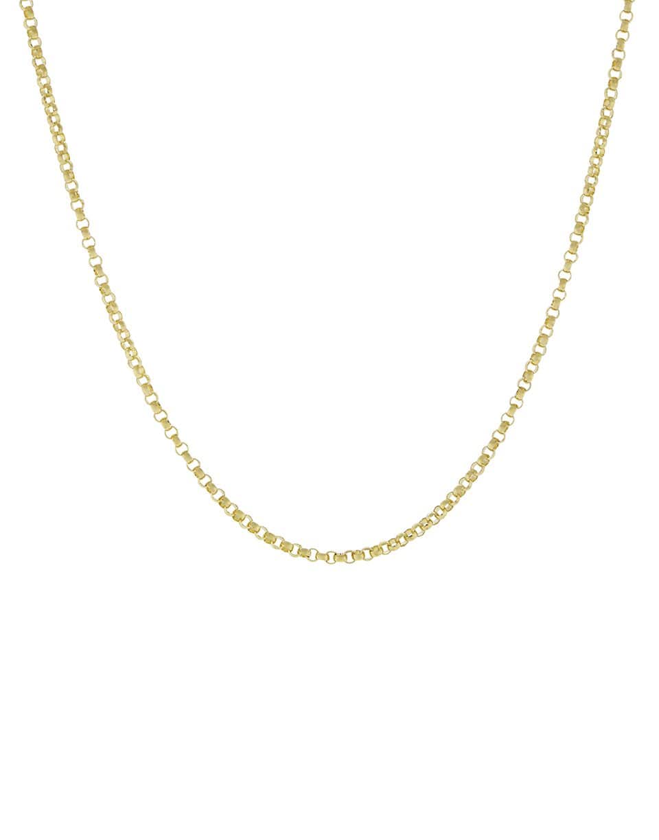 MARLO LAZ-16 Inch 1.8 Rolo Chain - Yellow Gold-YELLOW GOLD