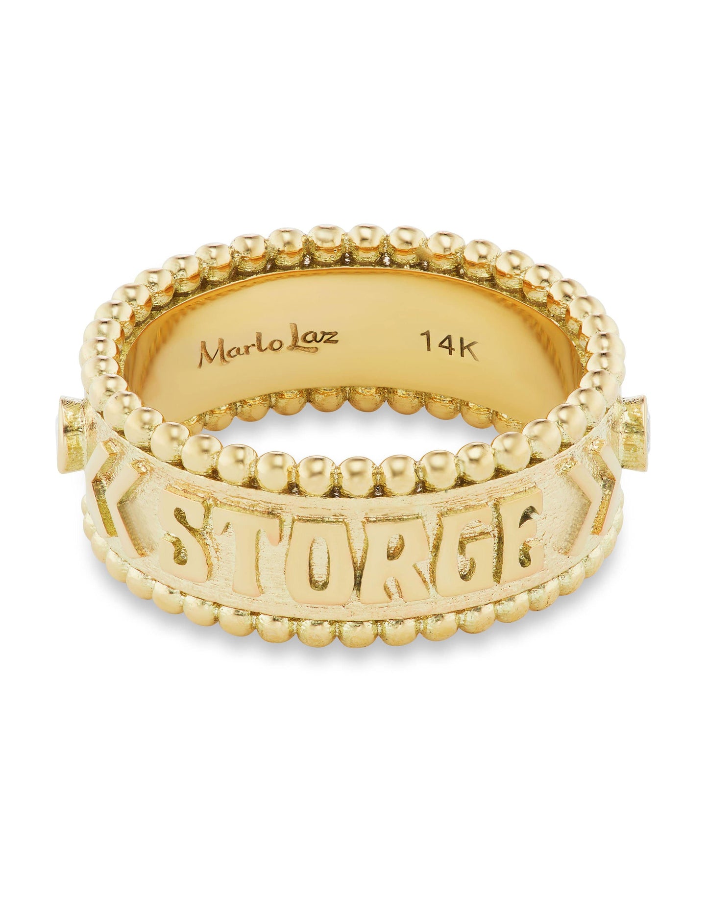 MARLO LAZ-Storge Ring-YELLOW GOLD