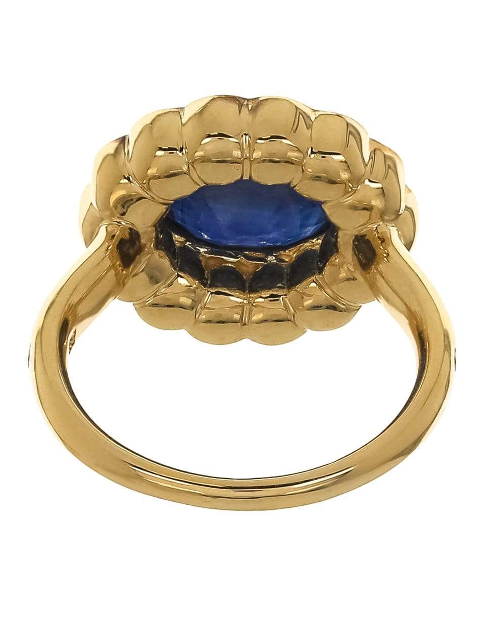 MARLO LAZ-Alexandra Blue Sapphire Ring-YELLOW GOLD