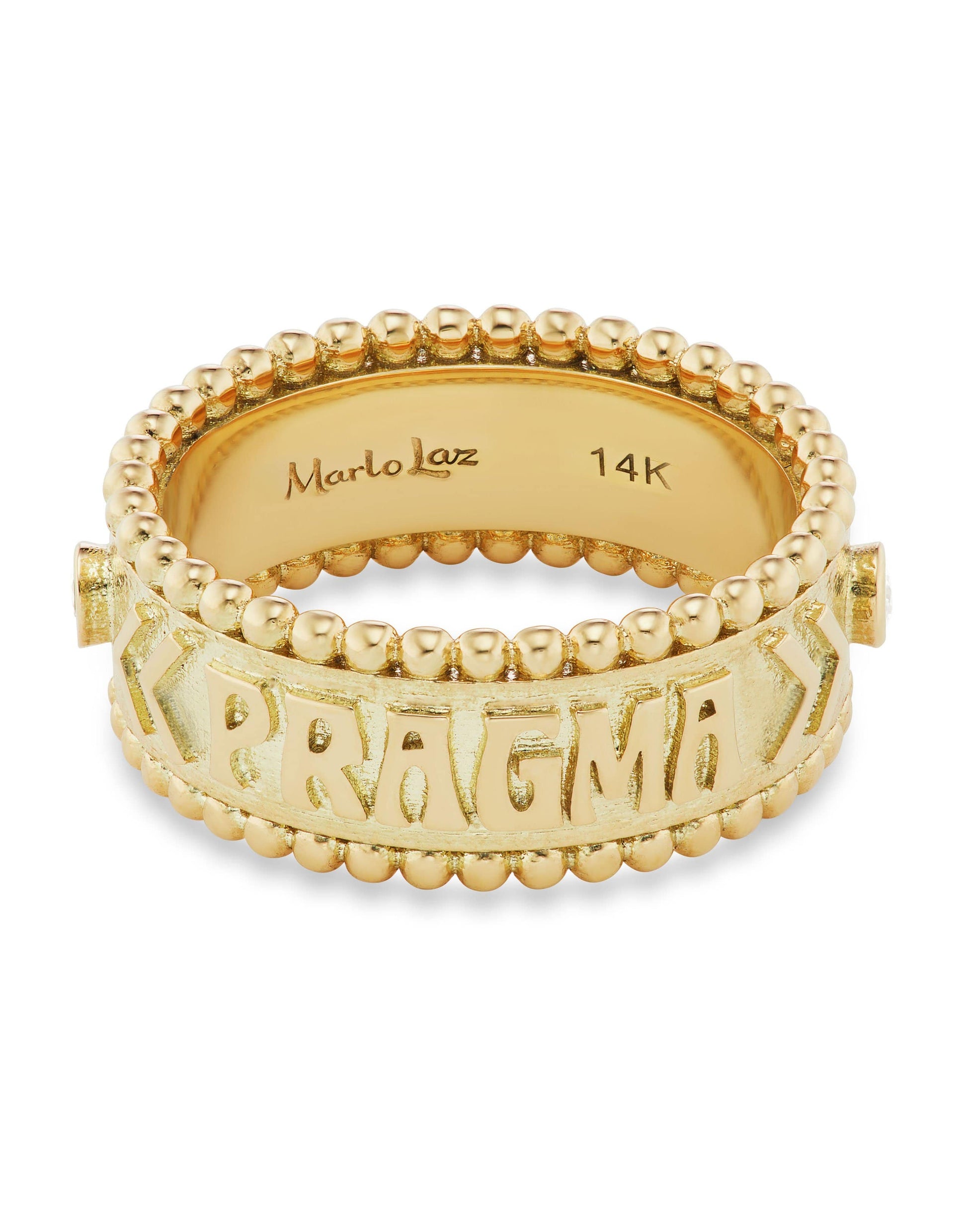 MARLO LAZ-Pragma Ring-YELLOW GOLD