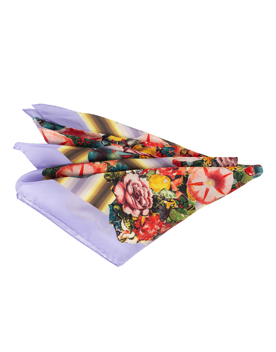 MARNI-Lilac Triangle Scarf-ACID