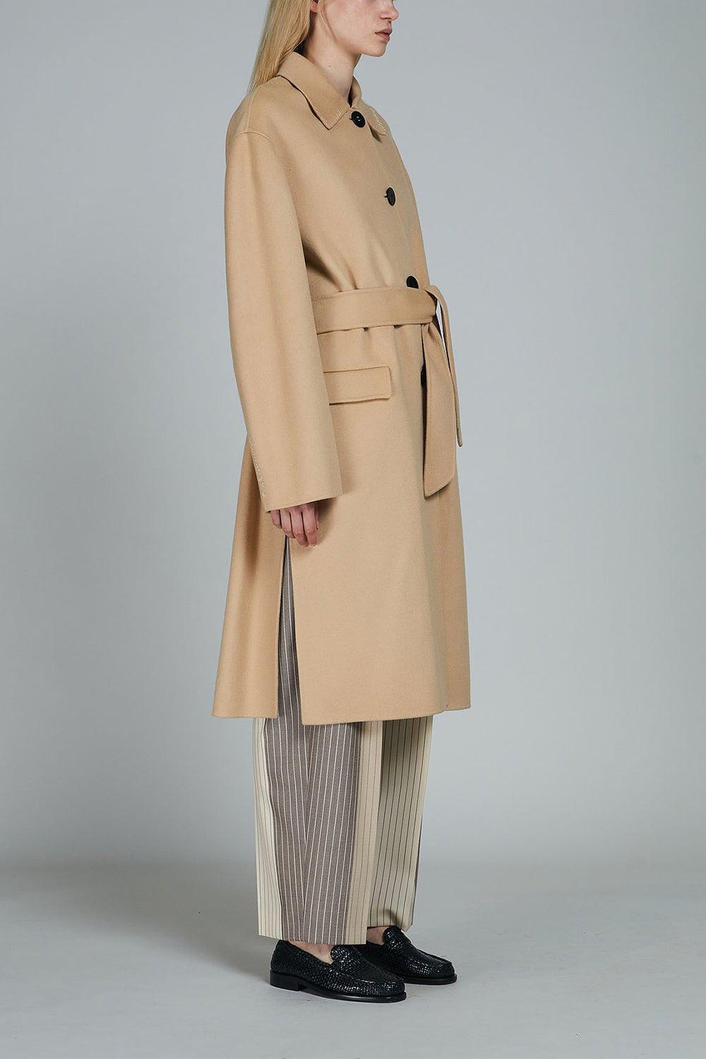 MARNI-Trench Coat-LT CAMEL